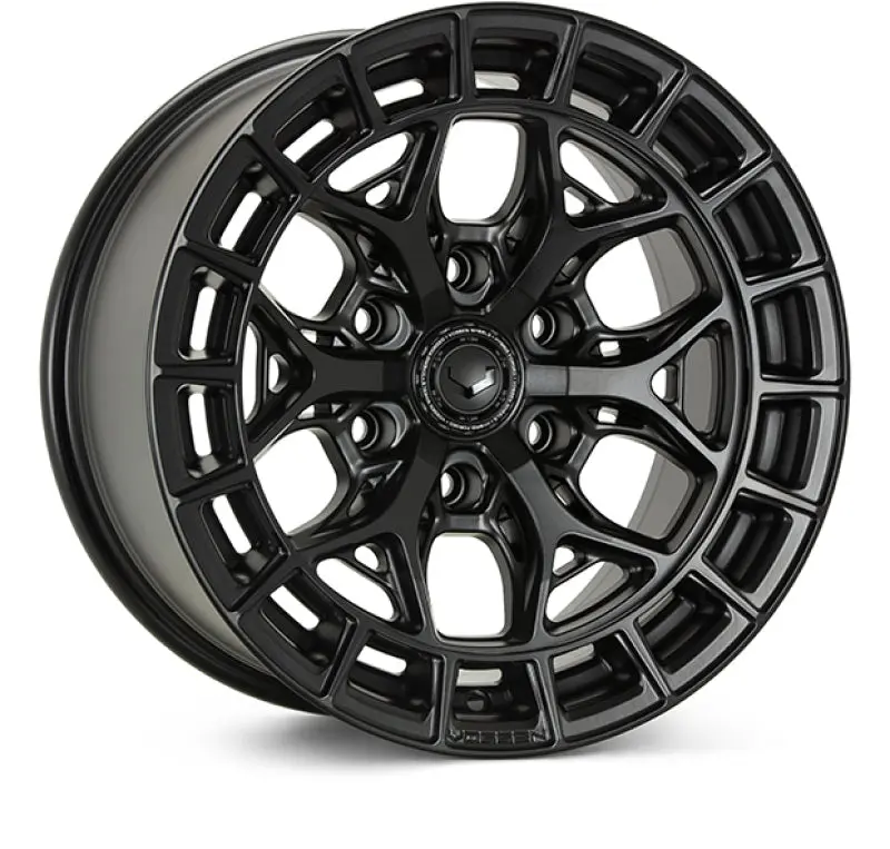 Vossen Hfx-6 22X10 - 6X135 - Et-18 - Super Deep - 87.1 - Satin Black Wheel 1