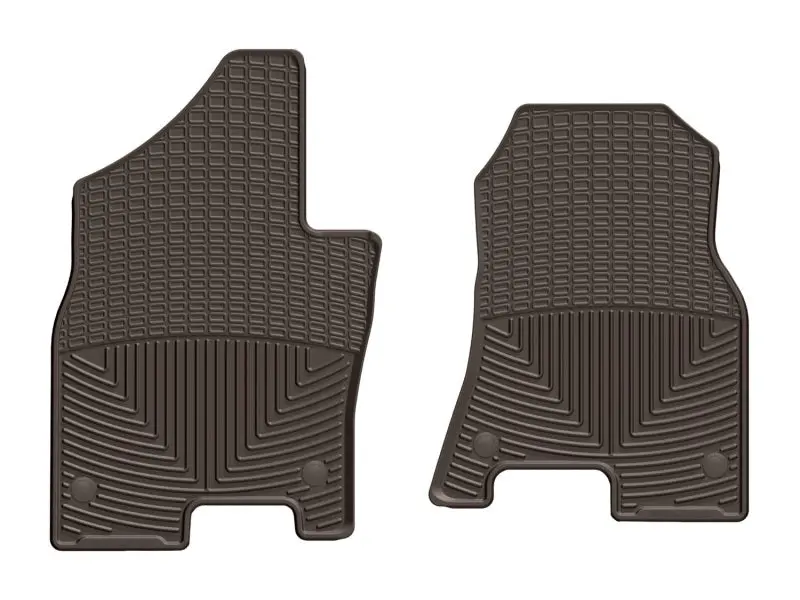 Weathertech 2019+ Dodge Ram Truck 1500 Front Rubber Mats - Cocoa 1