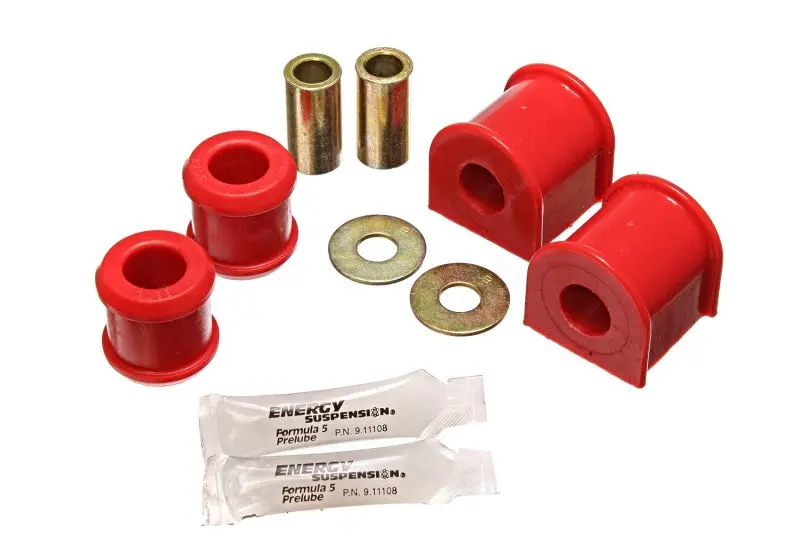 Energy Suspension 07-11 Jeep Wrangler 17Mm Rear Sway Bar Bushings Set - Red 1