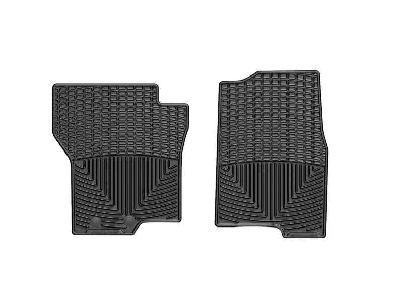 Weathertech 11+ Ford Expedition Front Rubber Mats - Black 1