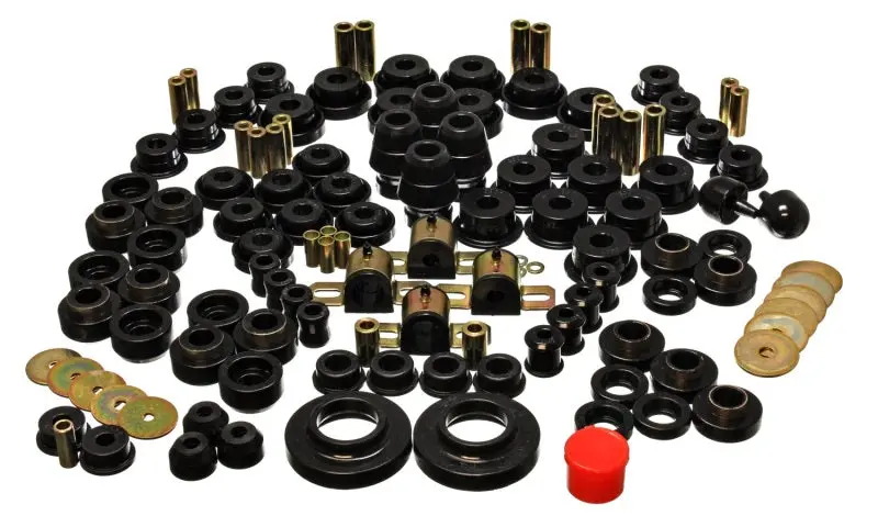 Energy Suspension 97-06 Jeep Wrangler Tj Black Hyper-Flex Master Bushing Set 1