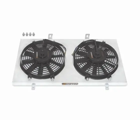 Mishimoto R32 Nissan Skyline Aluminum Fan Shroud Kit 1