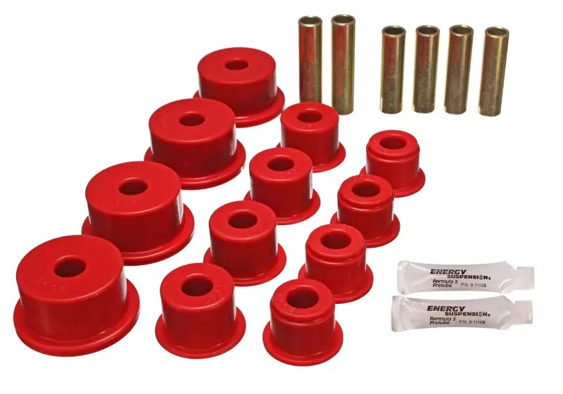 Energy Suspension Jeep/Cherokee/Comanche Sprg Bsh - Red 1