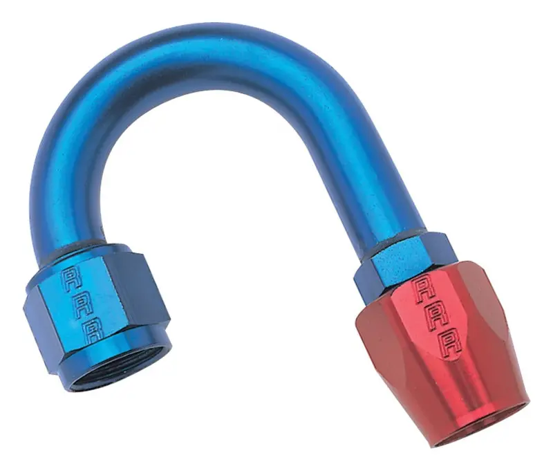 Russell Performance -12 An Red/Blue 180 Degree Full Flow Hose End (1-1/2In Centerline Radius) 2