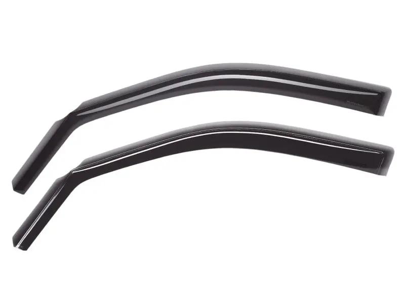 Weathertech 91-95 Plymouth Grand Voyager / Dodge Caravan Front Side Window Deflectors - Dark Smoke 1