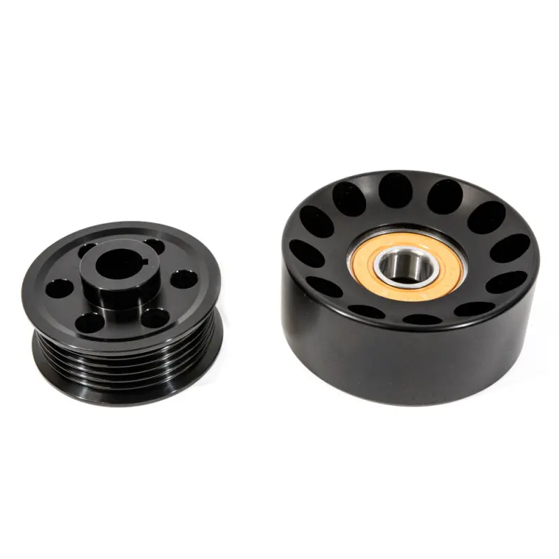 Vmp Performance 2005-2008 Ford Mustang V6 4.6L 2.49In Roush M90 Keyed Pulley And 90Mm Idler Pak 1