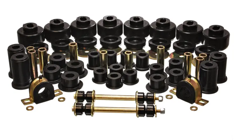 Energy Suspension 99-06 Chevy C1500 New Body Style Silverado 2Wd Black Hyper-Flex Master Bushing Set 1