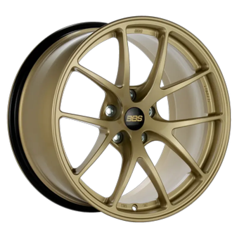 Bbs Ri-A 19X9 5X130 Et50 Cb71.6 Gold Wheel -82Mm Pfs/Clip Required 1
