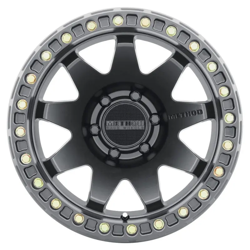 Method Mr108 17X9 -44Mm Offset 6X5.5 106.25Mm Cb Matte Black W/Bh-H24125-38 Wheel 1