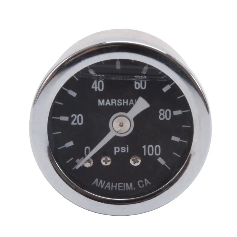Russell Performance 100 Psi Fuel Pressure Gauge (Liquid-Filled) 1
