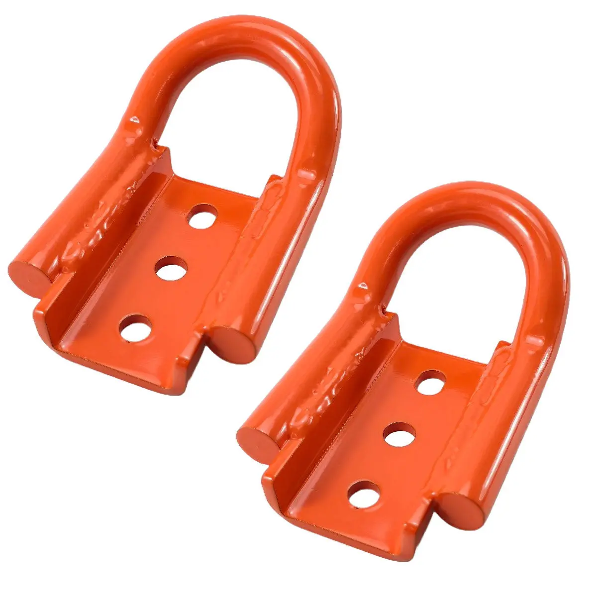 Upr 2021-2026 Chevy Bronco Rear Tow Hook Pair-Orange 1