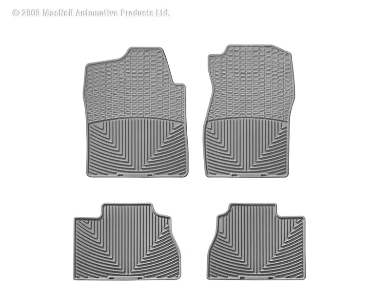 Wt Rubber Mats - Rear - Grey 1