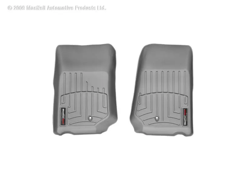 Weathertech 07+ Jeep Wrangler Front Floorliner - Grey 1