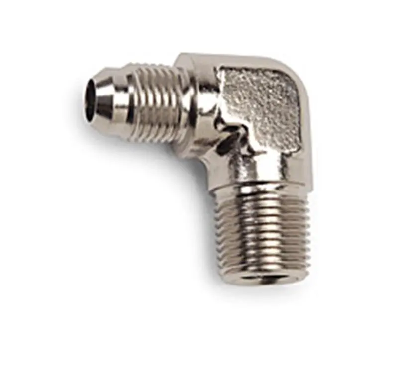 Russell Performance -6 An To 3/8In Npt 90 Degree Flare To Pipe Adapter (Endura) 2