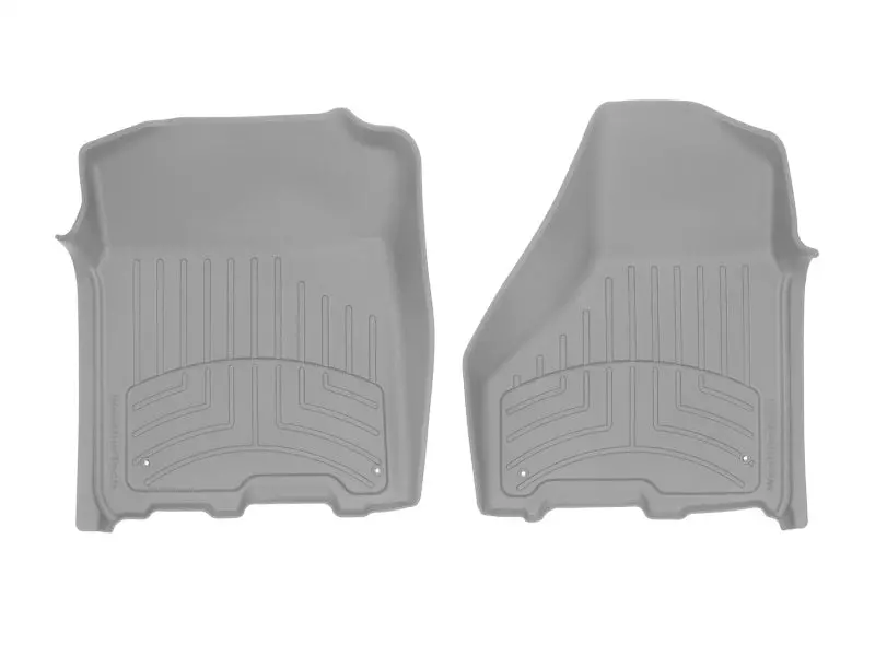 Weathertech 12-18 Dodge Ram 1500 Crew Cab / Extended Cab Front Floorliner Hp - Grey 1