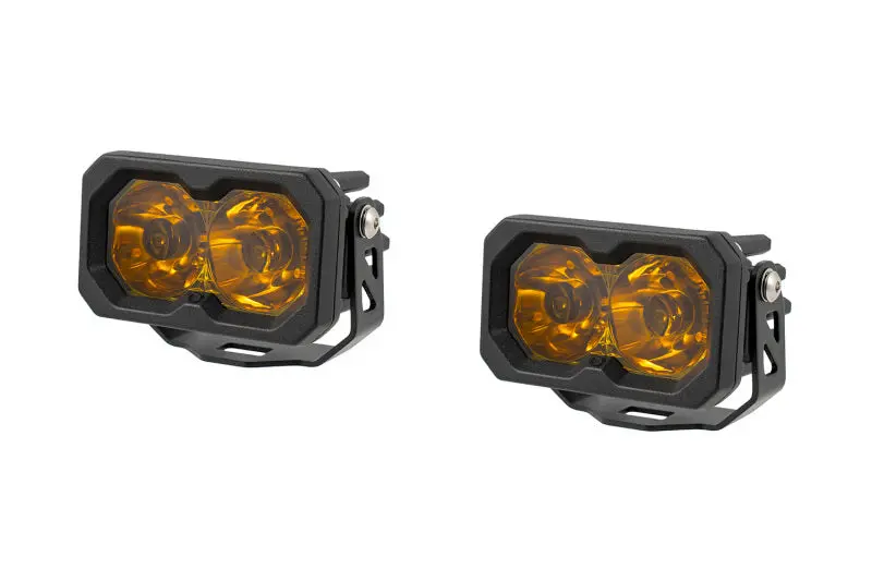 Diode Dynamics C2 2.0 Pro Yellow Spot Standard Abl (Pair) 1