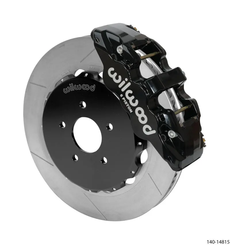 Wilwood Aero6 Front Hat Kit 14.00 03-09 Nissan 350Z W/Lines 1