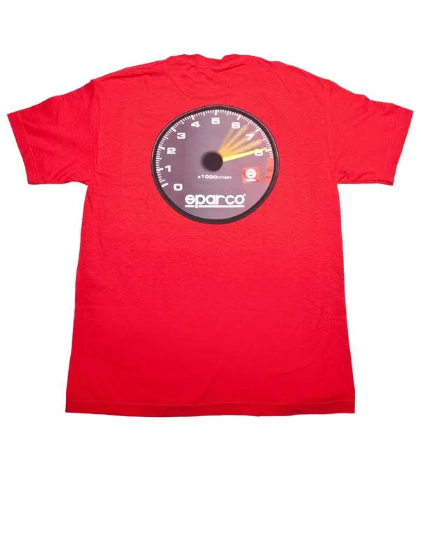 Sparco T-Shirt Tach Blk Lrg 1