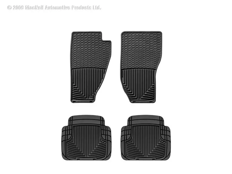 Wt Rubber Mats - Front - Blk 1