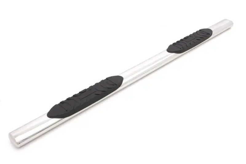 Lund 09-17 Dodge Ram 1500 Quad Cab 5In. Oval Straight Ss Nerf Bars - Polished 1