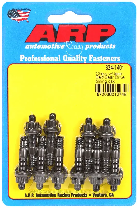 Arp Chevy W/ Jesel Belt Or Gear Drive Front Cover Stud Kit 1