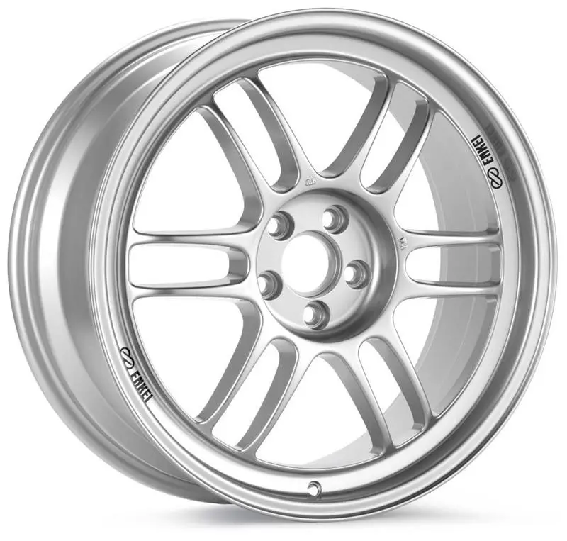 Enkei Rpf1 15X7 4X100 41Mm Offset 73Mm Bore Silver Wheel Honda & Acura 4-Lug/02-06 Mini 1
