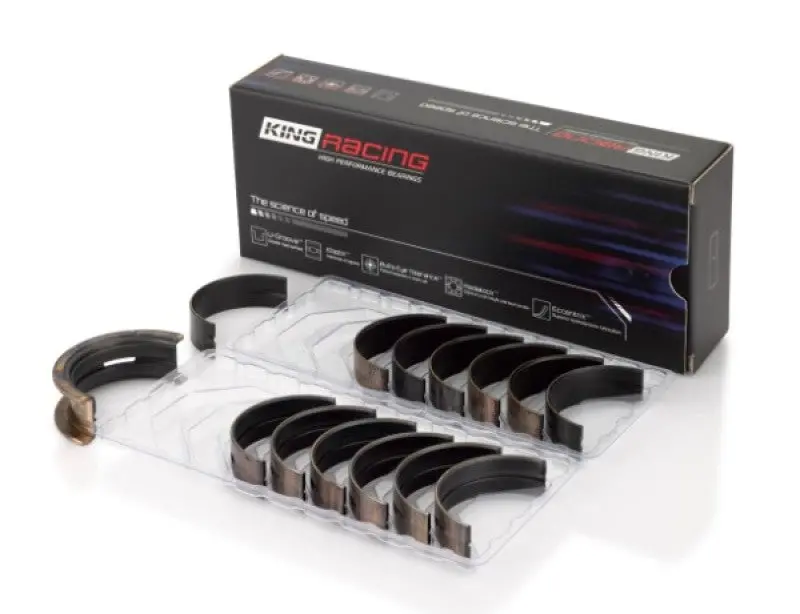 King Engine Bearings Nissan Rb26dett 24V (Size .026) Performance Main Bearing Set 1