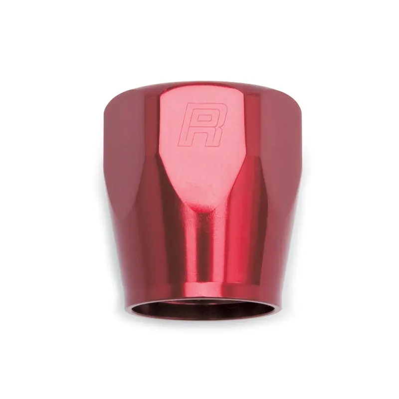 Russell Performance 2-Piece -6 An Full Flow Swivel Hose End Sockets (Qty 2) - Polished And Red 1