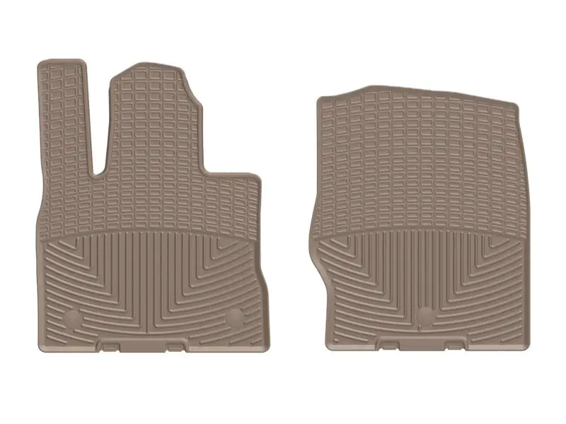 Weathertech 2020+ Ford Explorer Front Rubber Mats - Tan 1