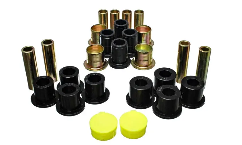 Energy Suspension 87-04 Dodge Dakota / 98-03 Durango 4Wd Black Front End Control Arm Bushing Set 1