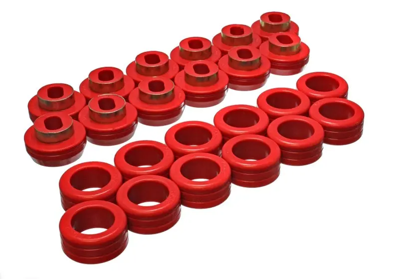 Energy Suspension Gm Body Mount Set - Red 1