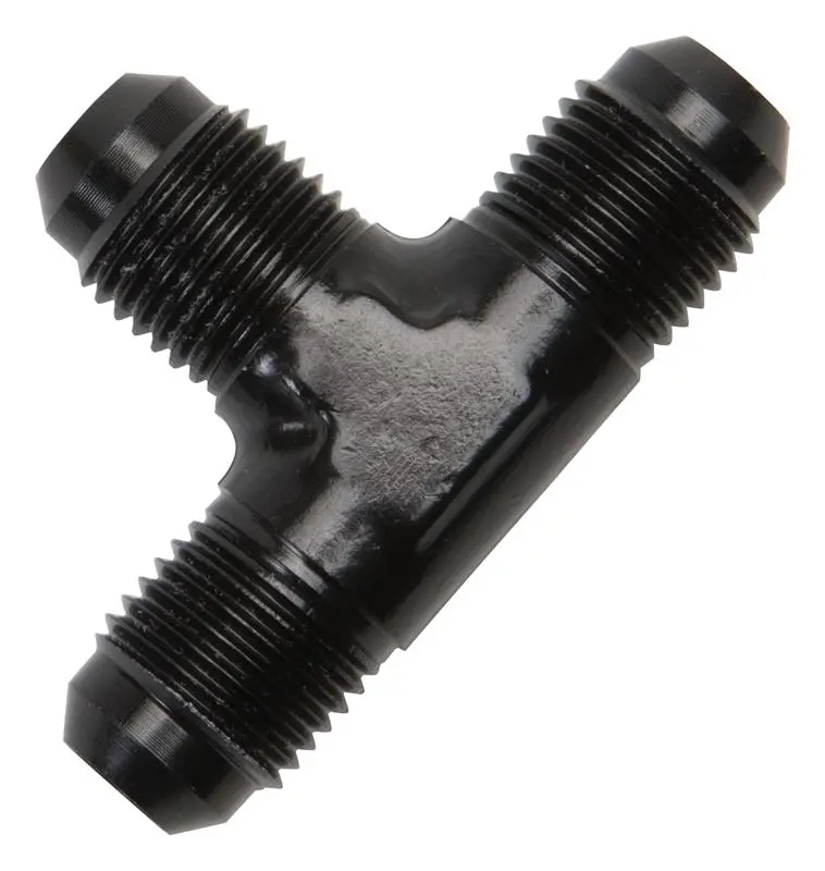 Russell Performance -8 An Flare Tee Fitting (Black) 1