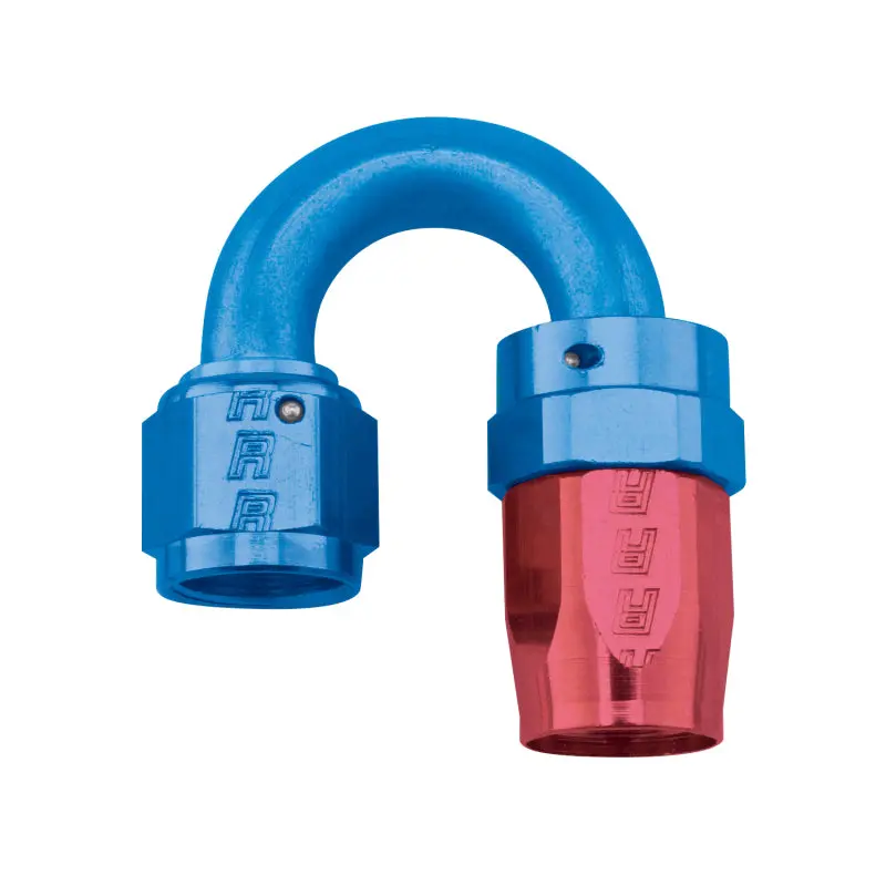 Russell Performance -12 An Red/Blue 180 Degree Full Flow Swivel Hose End (With 1-1/8In Radius) 1