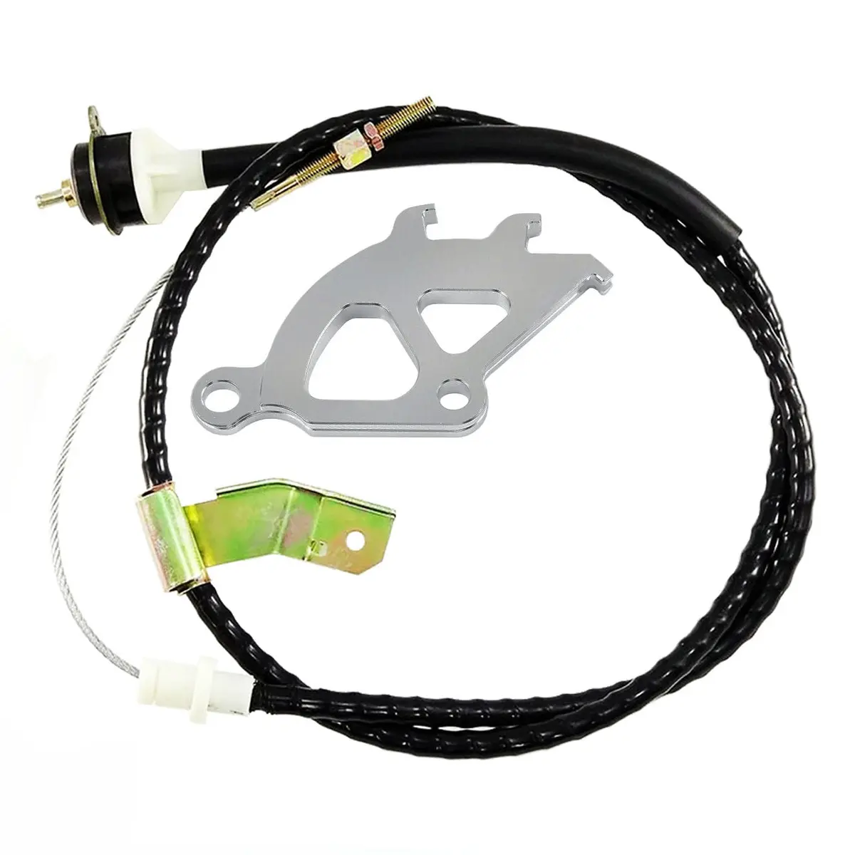 Upr 1979-1995 Ford Mustang Triple Quadrant & Cable Kit 1