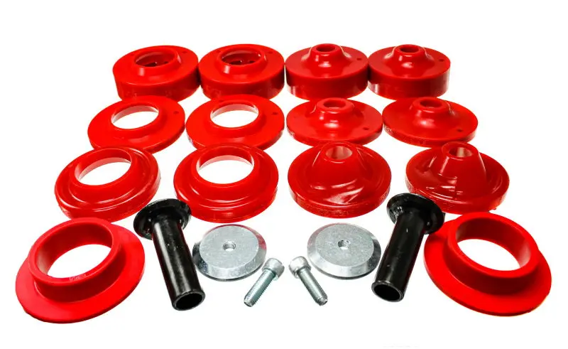 Energy Suspension 18+ Jeep Wrangler Jl Red Rock-Flex 2In Adjustable Coil Spacer Set 1