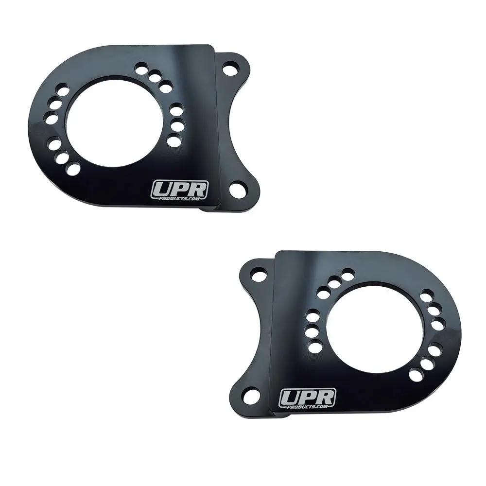 Upr 1979-1993 Ford Mustang Billet Caliper Bracket Pair 1