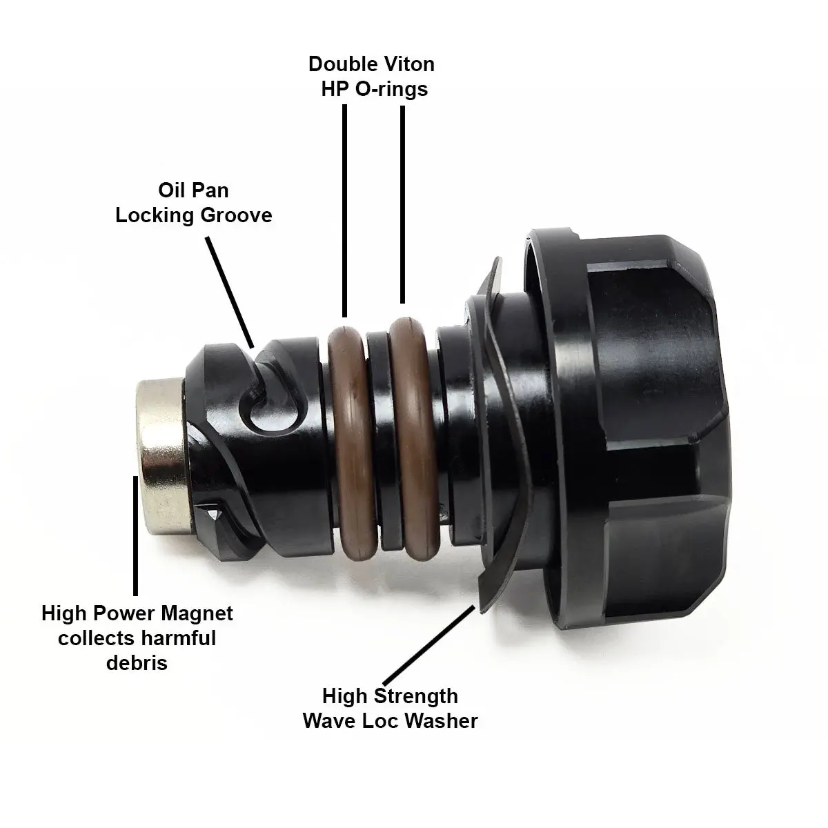 Upr Oil Drain Plug (Il) Coyote 5.0/3.5L 1