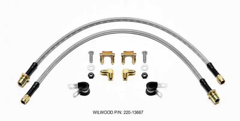 Wilwood Flexline Kit Front 03-Up Mazda 3 1