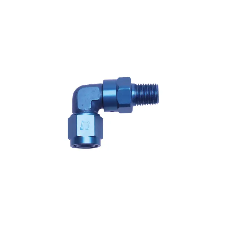 Russell Performance -8 An 90 Degree Female To Male 1/4In Swivel Npt Fitting 1