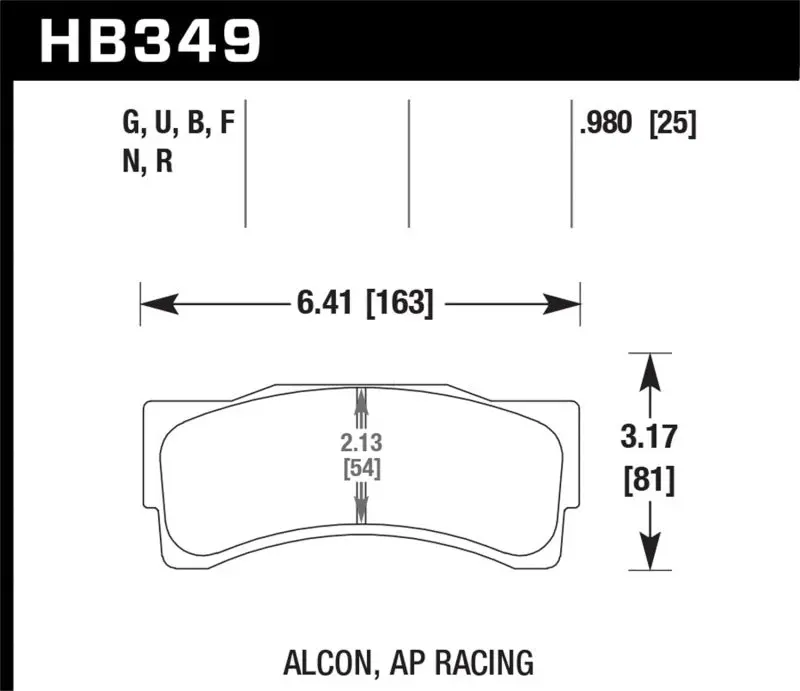 Hawk 14-16 Bmw M235i Racing 3.0L Front Er-1 Brake Pads 2