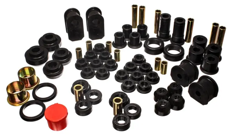 Energy Suspension 91-94 Ford Explorer 4Wd Black Hyper-Flex Master Bushing Set 1