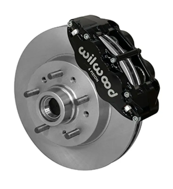 Wilwood Narrow Superlite 6R Front Brake Kit 11.86In Slotted Brake Rotor With Lines 1960-1963 Gmc C10 Truck 1