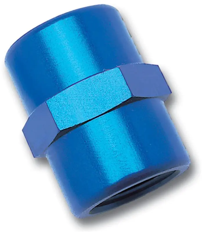 Russell Performance 1/4In Female Pipe Coupler (Blue) 1