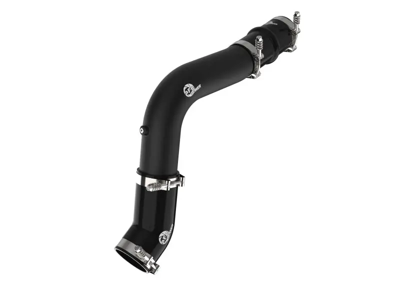Afe 19-23 Ram Diesel L6-6.7L Bladerunner 3.5 In Aluminum Hot Charge Pipe - Black 1