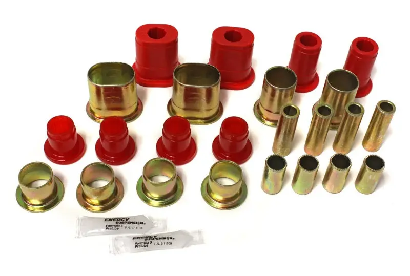 Energy Suspension Universal Red Front Control Arm Bushing Set - Complete Set 1