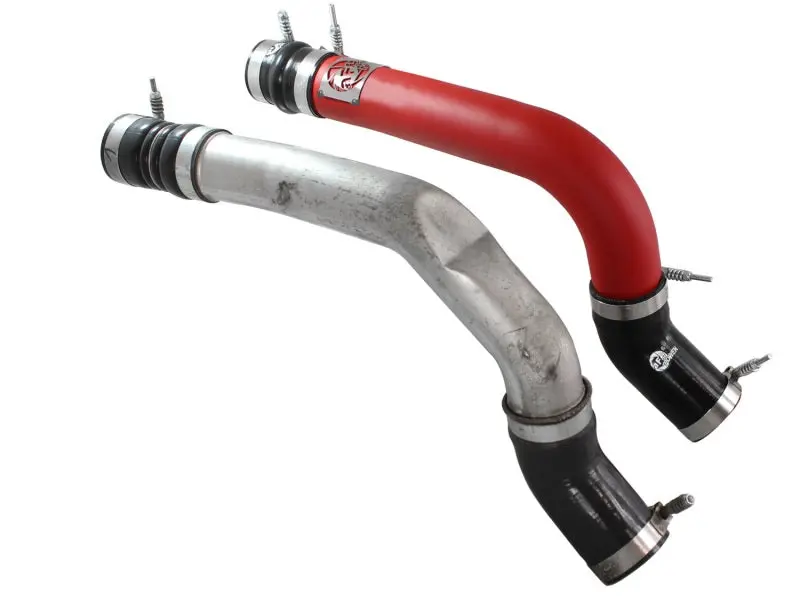 Afe Bladerunner 3In Red Intercooler Tubes Hot & Cold Side Kit For 13-14 Dodge Ram Diesel 6.7L (Td) 2