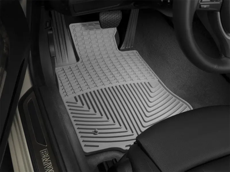 Weathertech 2016+ Jeep Grand Cherokee / Dodge Durango Front Rubber Mats - Grey 1