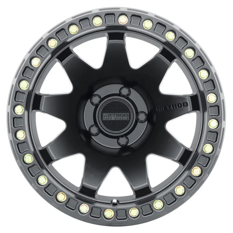 Method Mr108 17X9 -44Mm Offset 5X5 71.5Mm Cb Matte Black W/Bh-H24125-38 Wheel 1