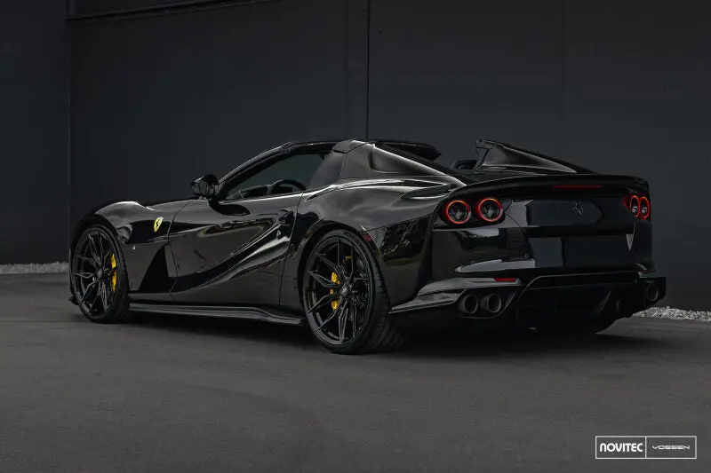 Vossen X Novitec Nf11 22X11.5 Et:29 Gloss Black Ferrari 296 Rear Wheel 1