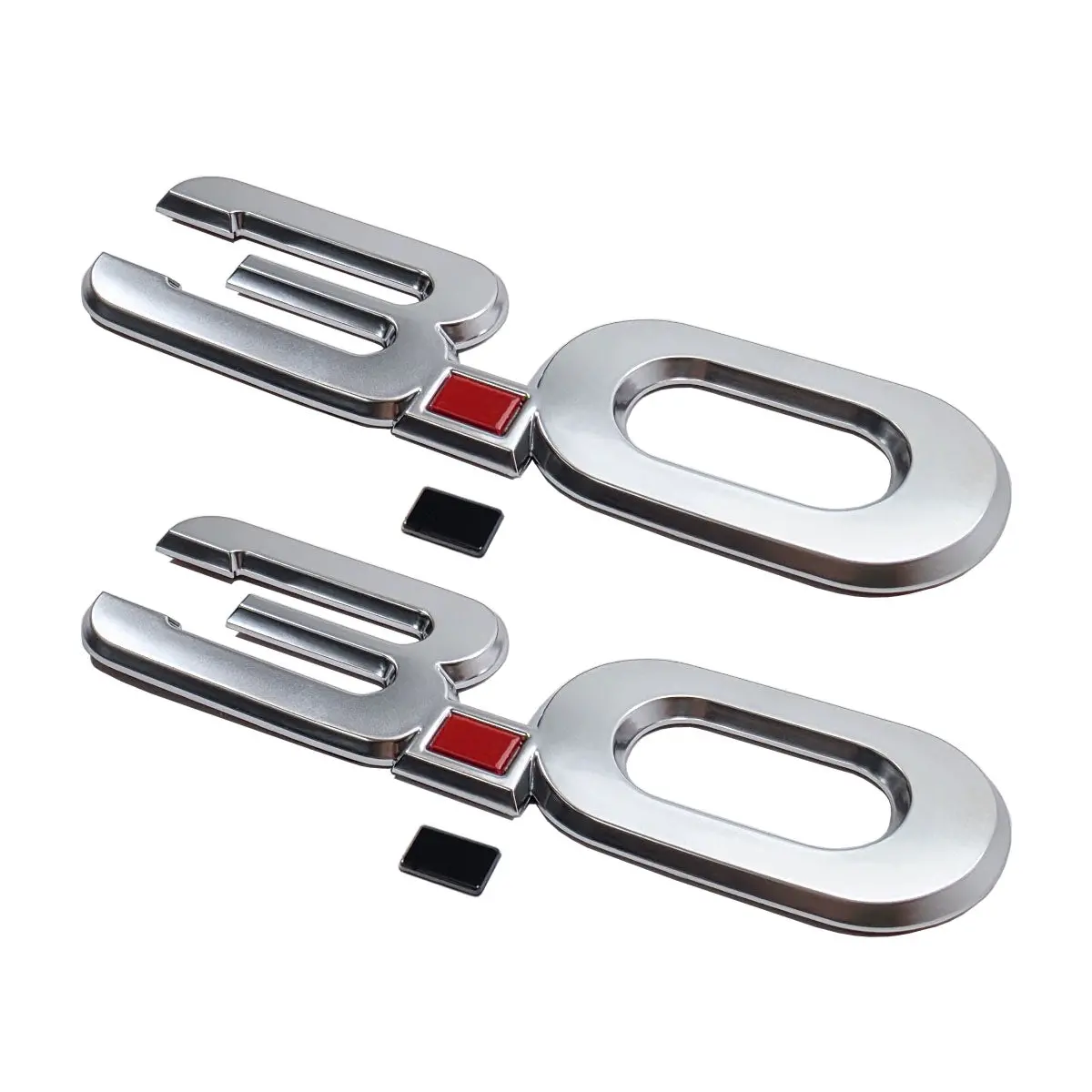 Upr 3.0 Emblem Set - Chrome 1